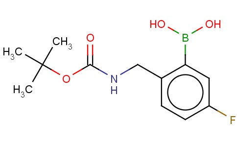 (2-BOC-AMINOMETHYL-5-FLUOROPHENYL)BORONIC ACID